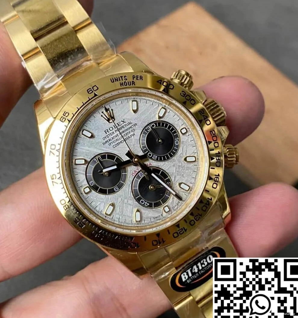 Daytona M116508-0015 Factory Yellow Rolex BT Gold 0413
